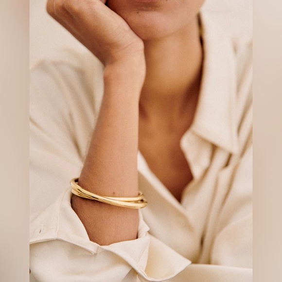 Sezane Jewelry - Sezane Chiara Wrist Cuff Bracelet
